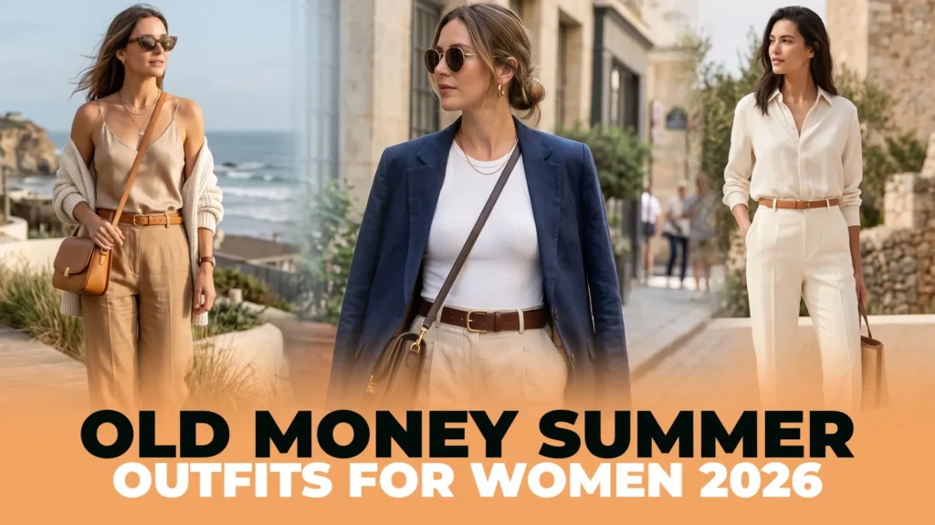 Master Old Money Summer Outfits for Women! Learn how to transform casual everyday outfits for women's summer routines into iconic, classic quiet luxury.