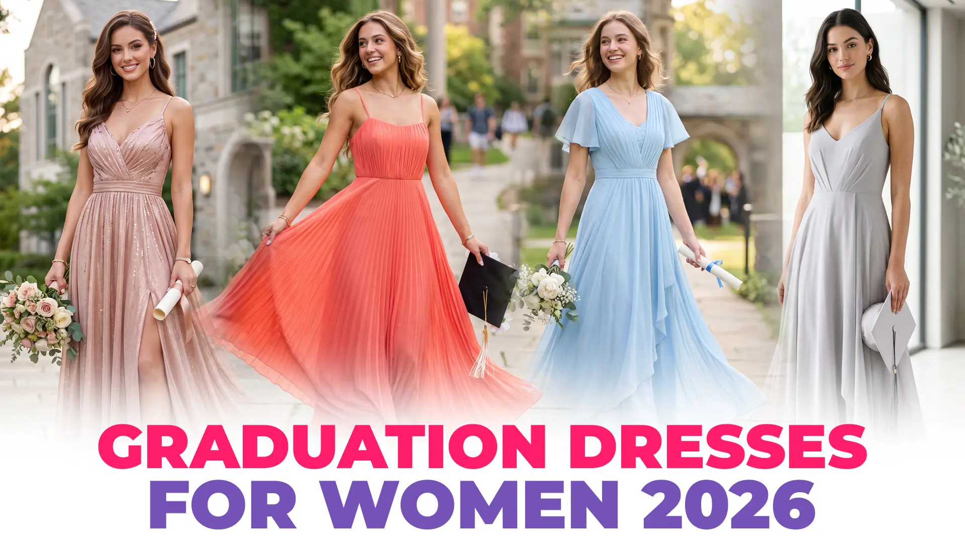 Graduation Dresses for Women 2026: 17 Stunning Outfit Ideas for a Chic and Elegant Look