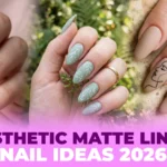 12 Aesthetic Matte Line Art Nail Ideas You’ll See Everywhere in 2026
