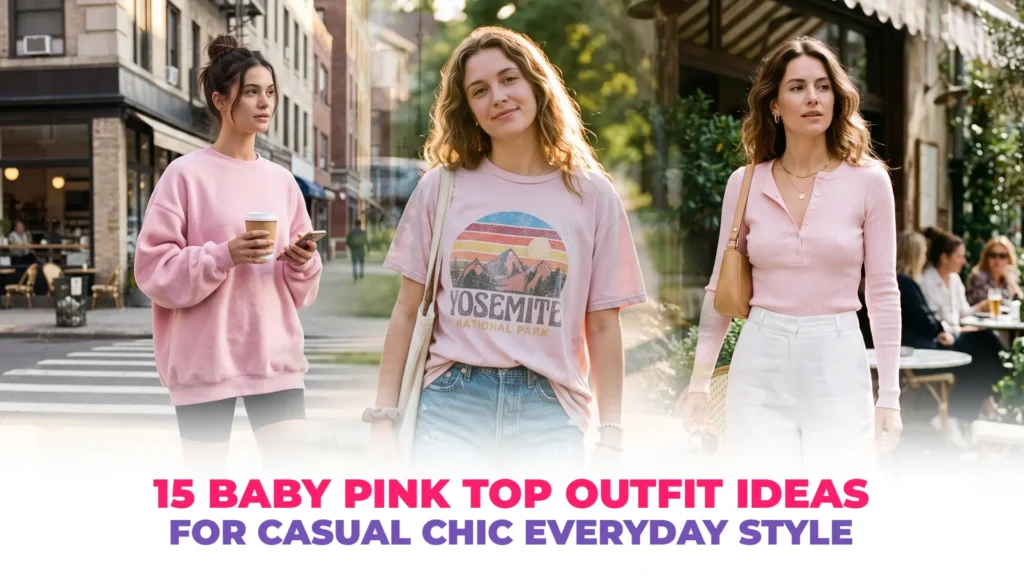 15 Baby Pink Top Outfit Ideas for Casual Chic Everyday Style